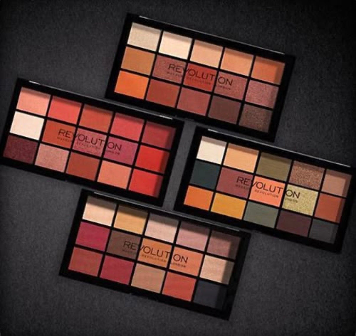 Revolution-Reloaded Eyeshadow Palettes