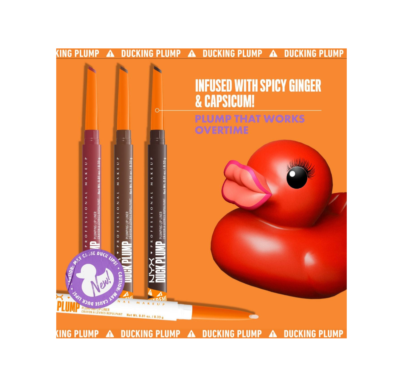 NYX- Duck Plump Retractable Plumping Lip Liner