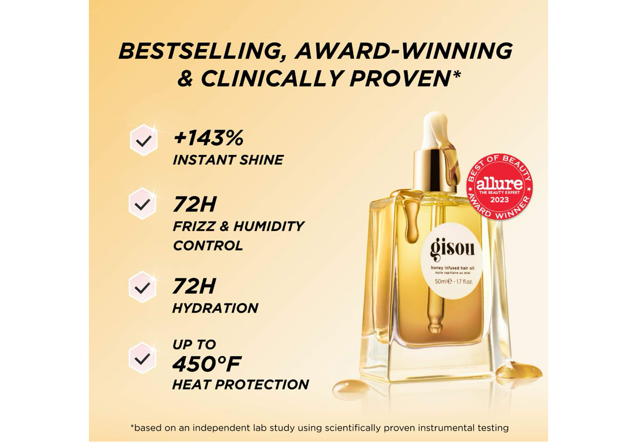 gisou-Honey Infused Hair Oil