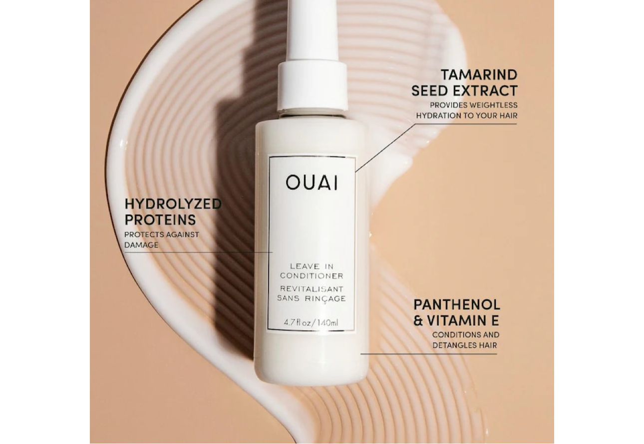 OUAI-Detangling and Frizz Fighting Leave In Conditioner