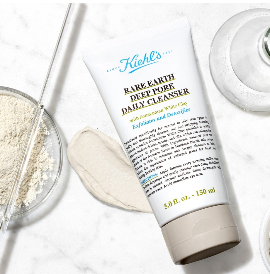 KIEHL’S-Rare Earth Deep Pore Daily Cleanser