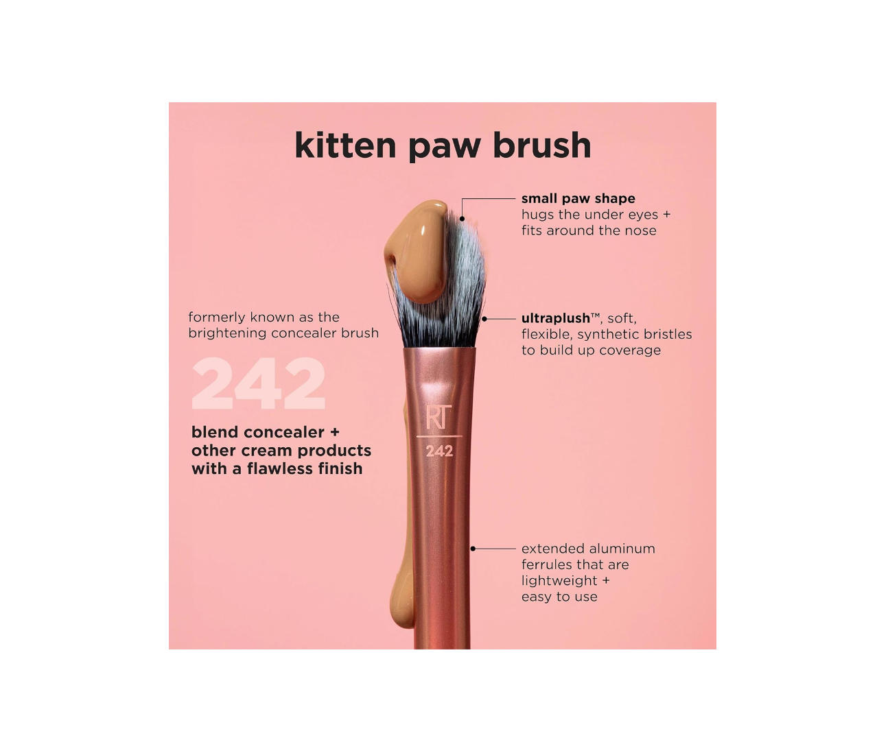 Real Techniques- Brightening Concealer Makeup Brush
