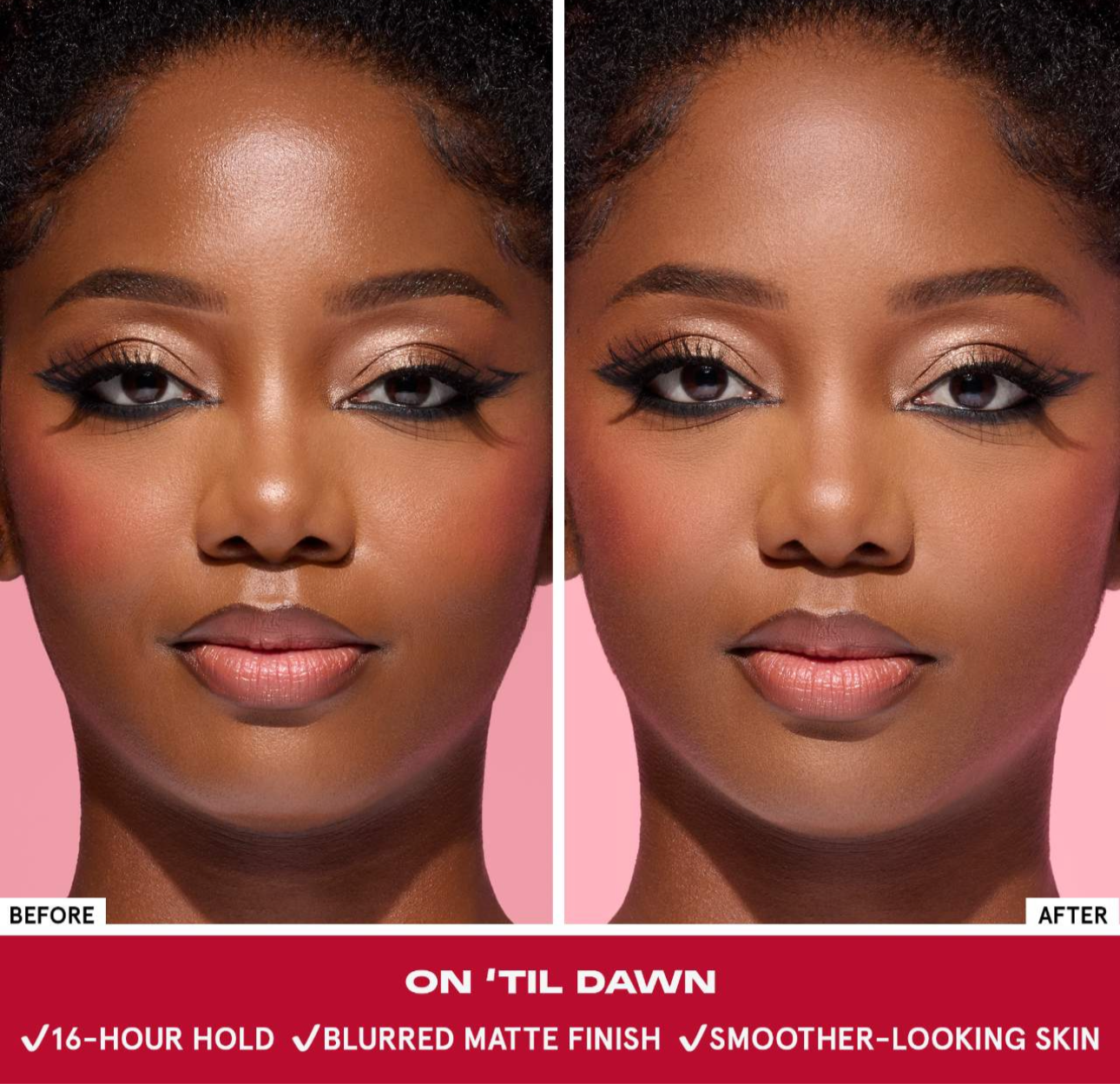 ONE/SIZE- BY PATRICK STARRR
On 'Til Dawn Mattifying Waterproof Setting Spray