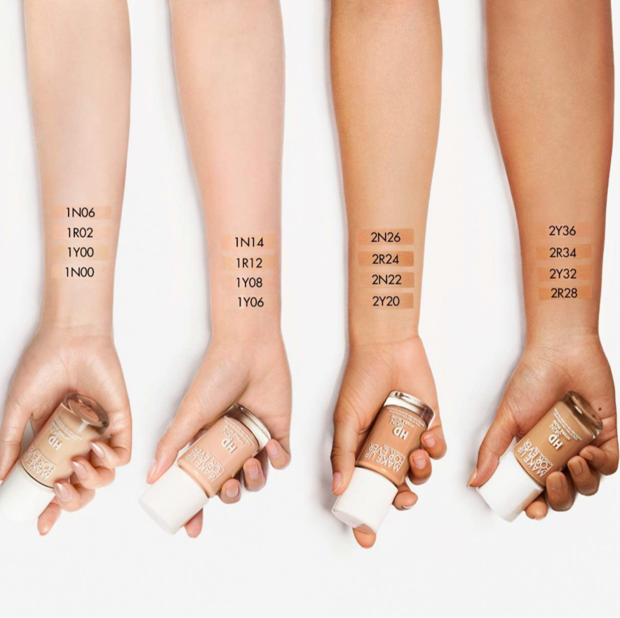 Make Up For Ever -HD Skin Hydra Glow Hydrating Foundation with Hyaluronic Acid