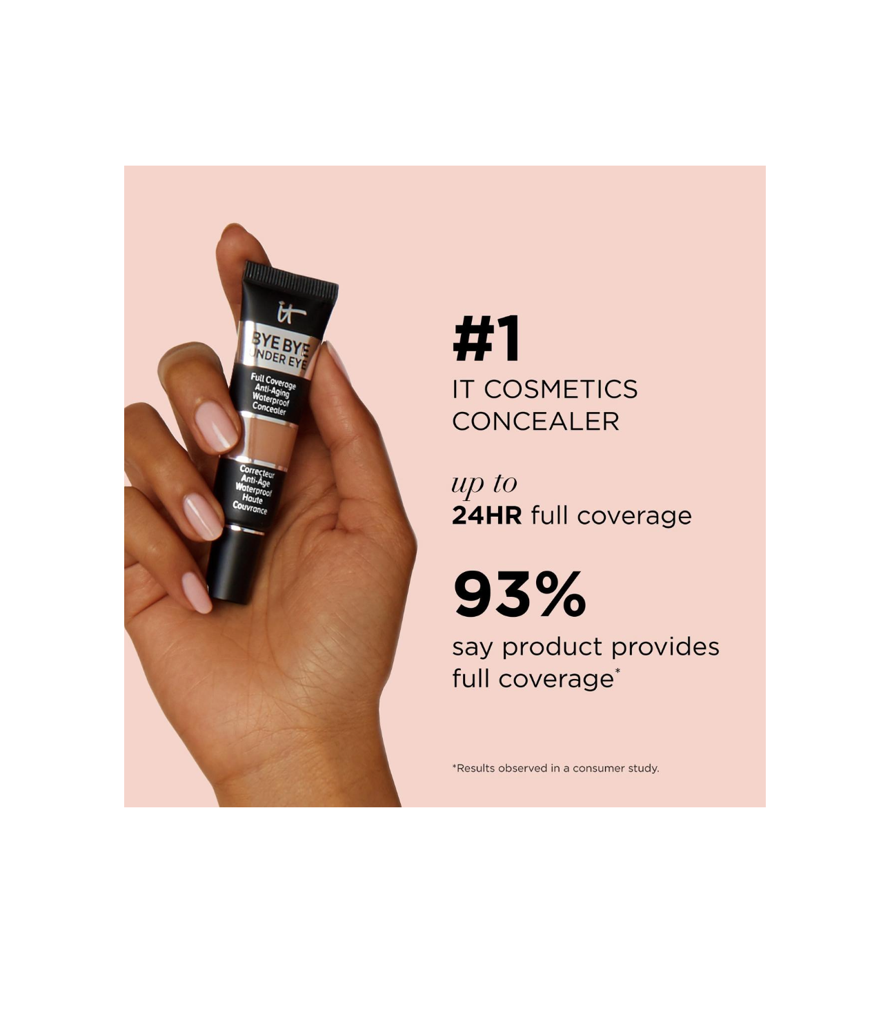 IT Cosmetics- Bye Bye Under Eye Full Coverage Anti-Aging Waterproof Concealer
