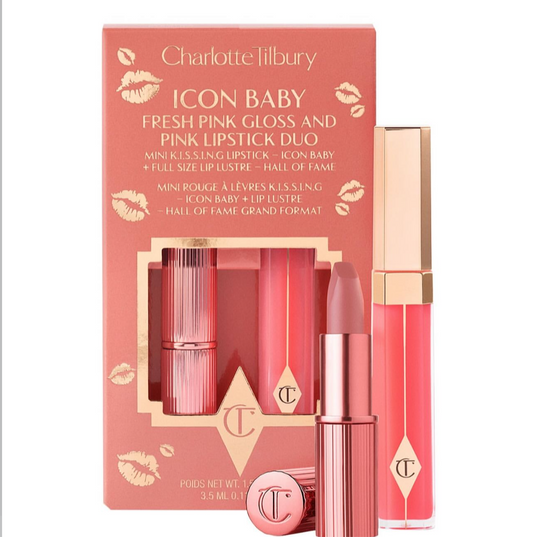 CHARLOTTE TILBURY- K.I.S.S.I.N.G Lipstick and Lip Gloss Duos