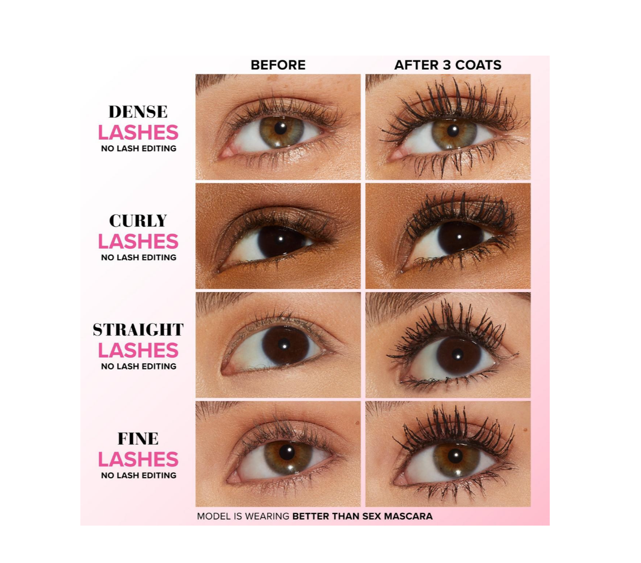 Too Faced-Better Than Sex Volumizing & Lengthening Mascara