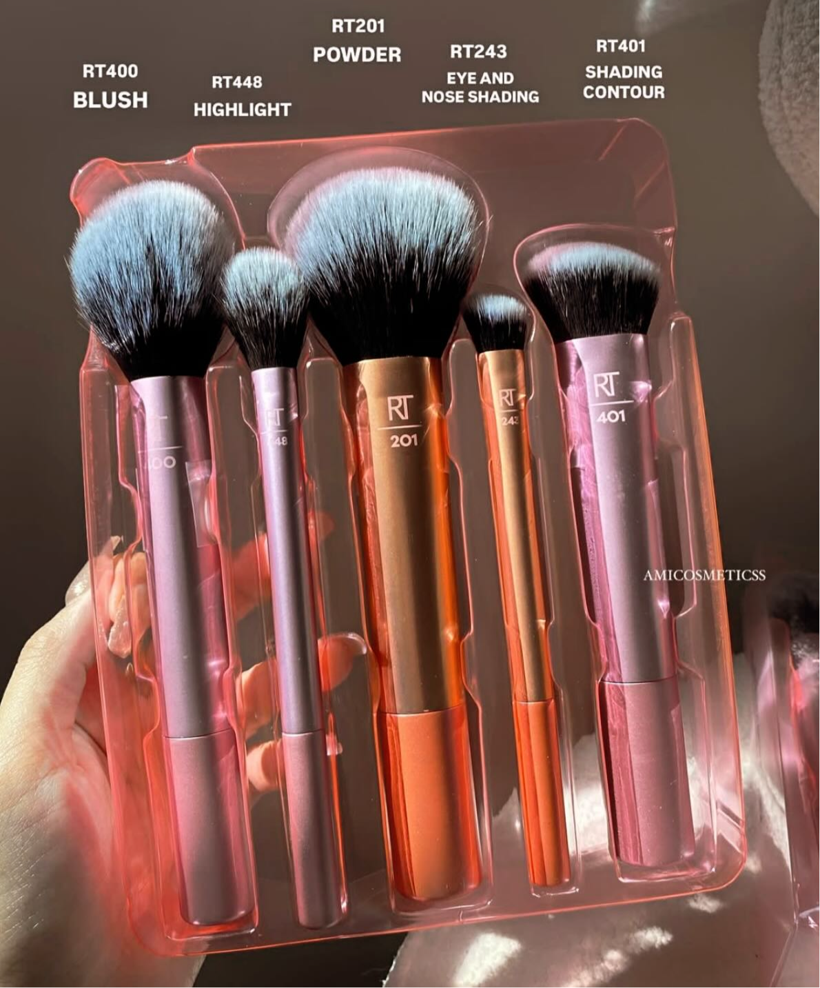 Real Techniques- Face Essentials 5 Brush Set