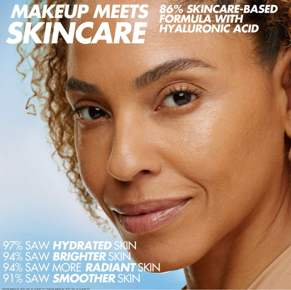 Make Up For Ever -HD Skin Hydra Glow Hydrating Foundation with Hyaluronic Acid