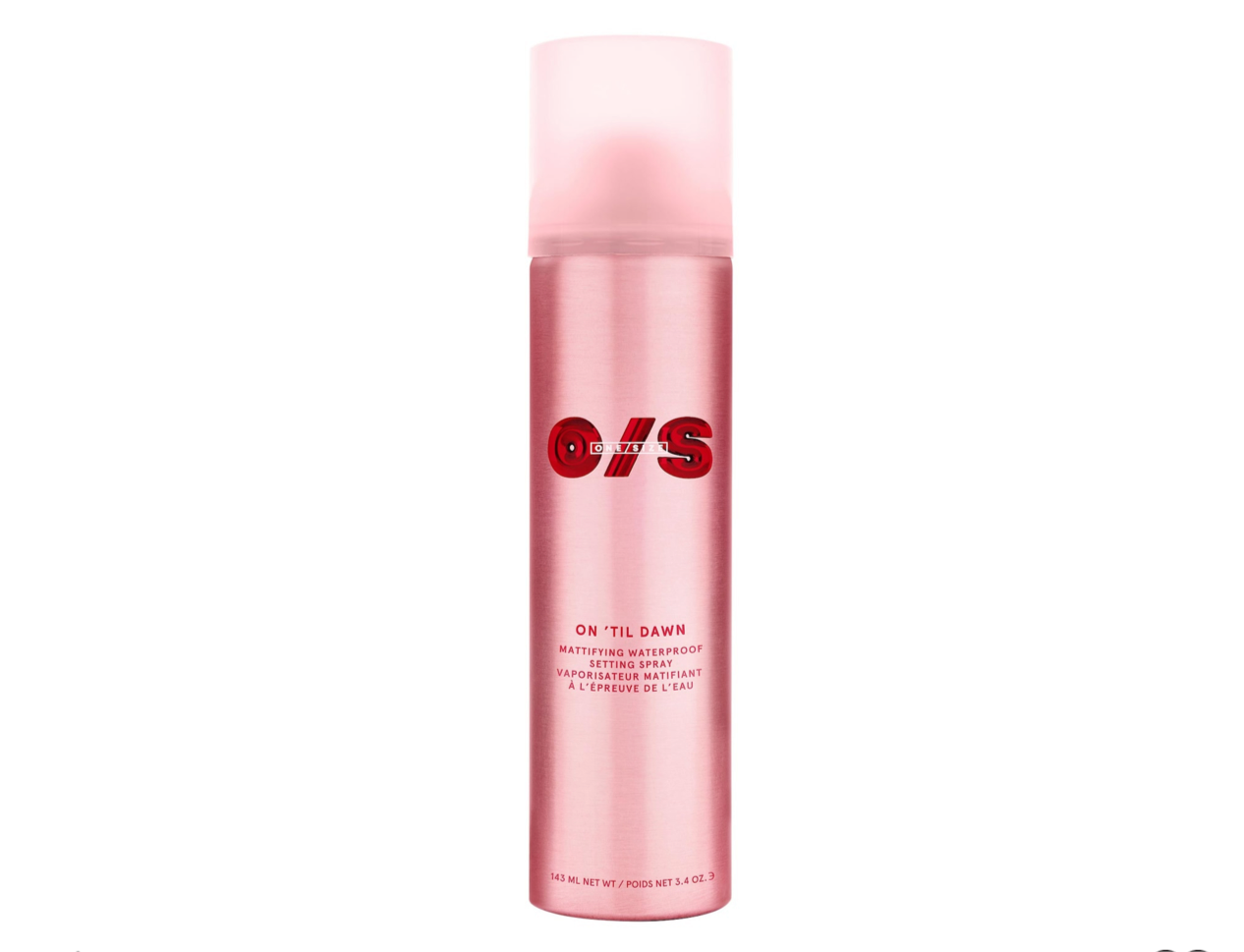 ONE/SIZE- BY PATRICK STARRR
On 'Til Dawn Mattifying Waterproof Setting Spray