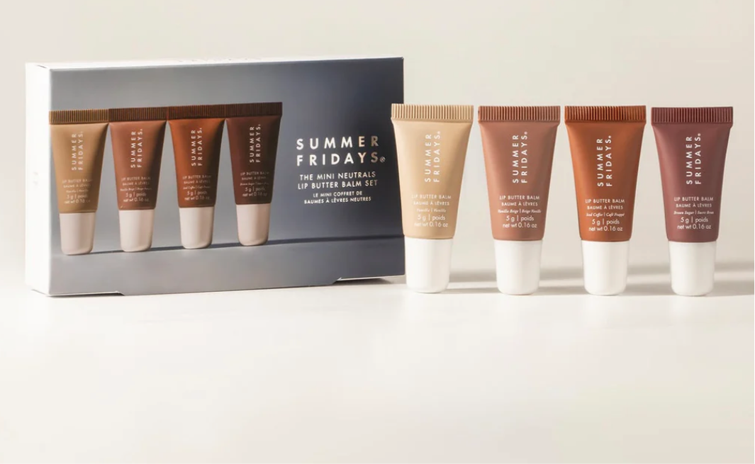 Summer Friday-Mini Neutrals Lip Butter
Set