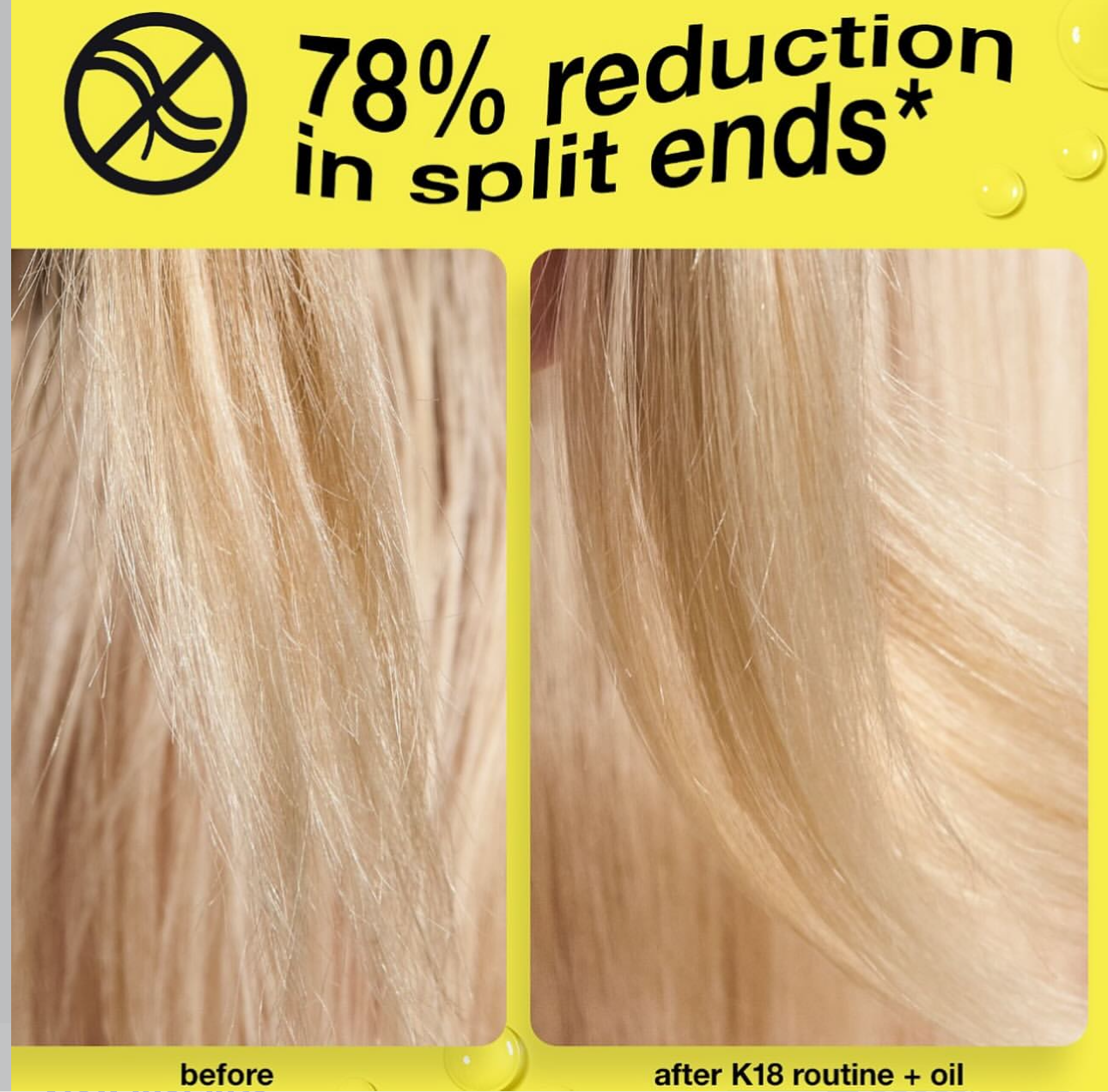 K18-molecular repair hair oil