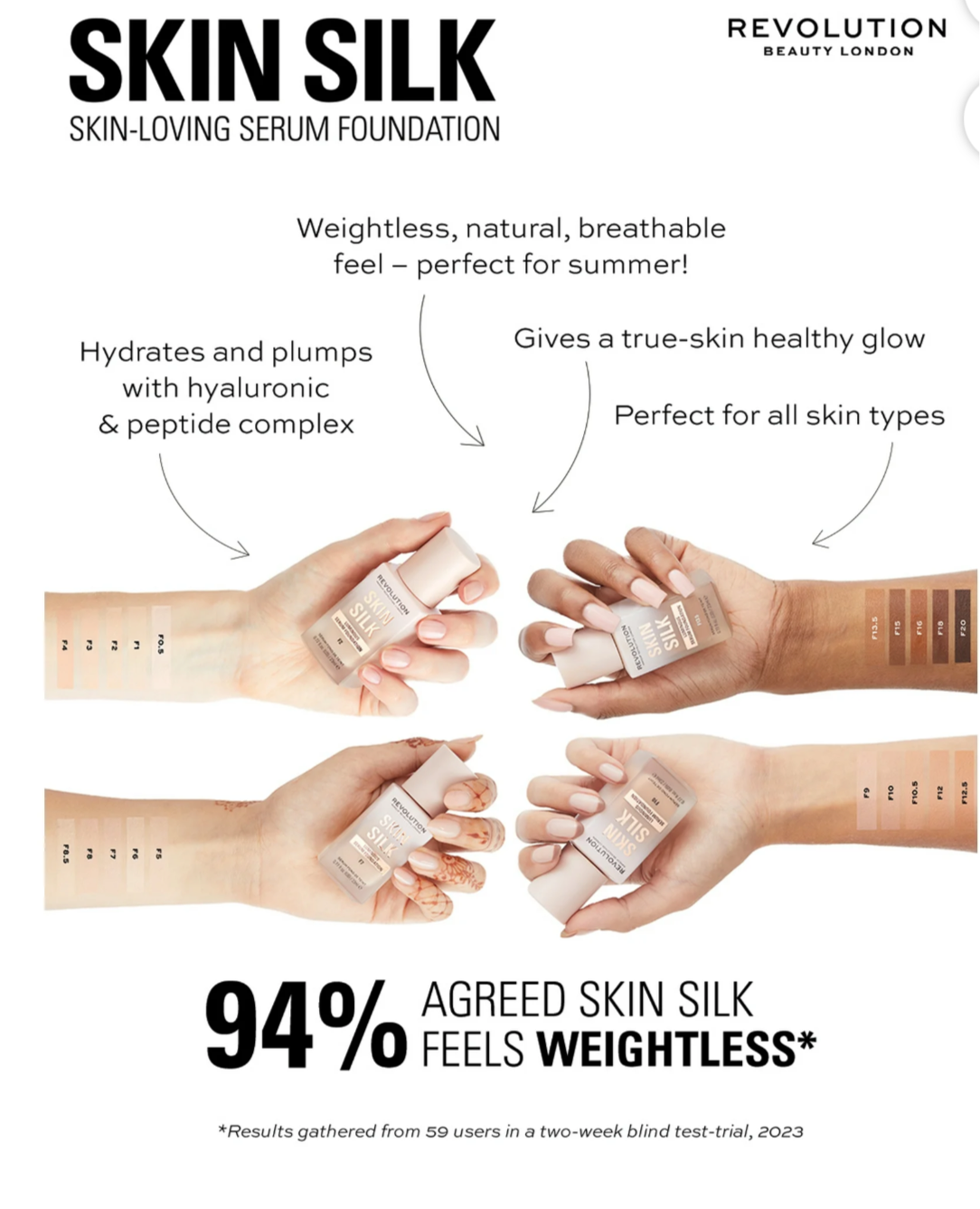 Revolution- Skin Silk Serum Foundation
