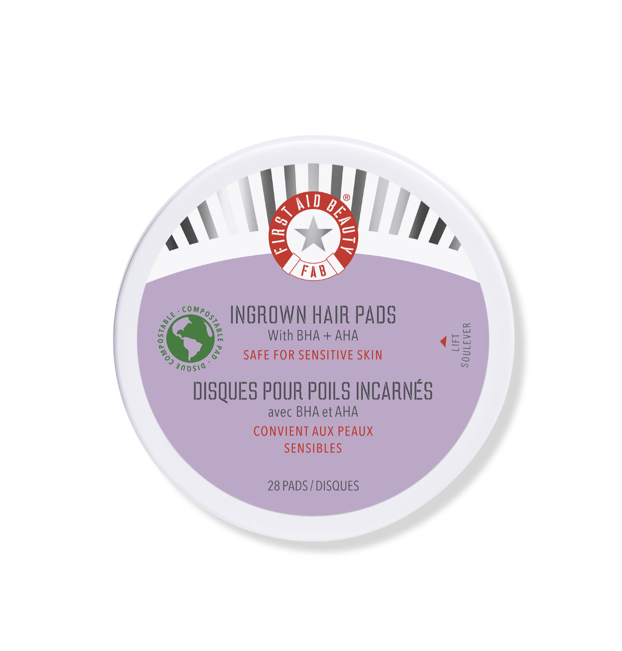 First Aid Beauty- Ingrown Hair Pads with BHA & AHA