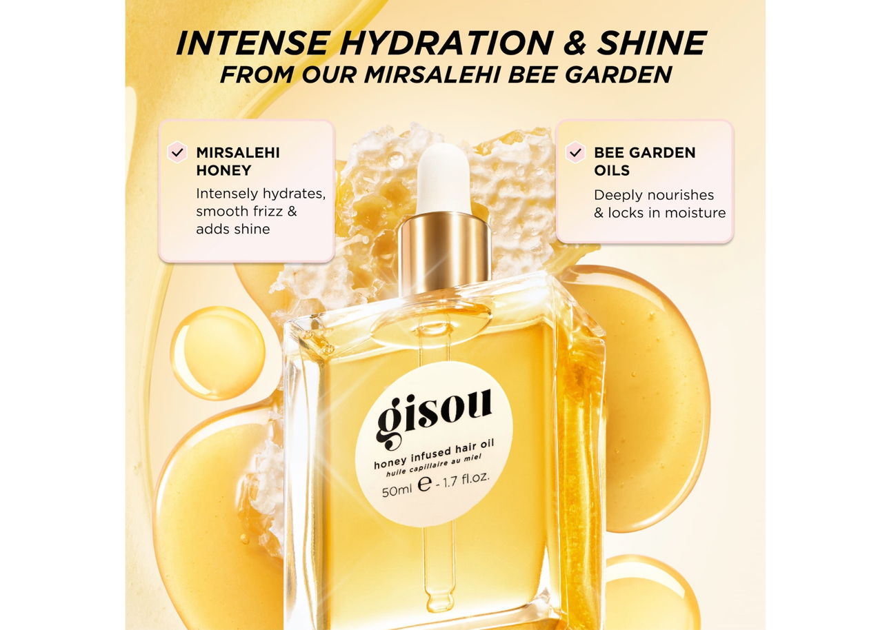 gisou-Honey Infused Hair Oil
