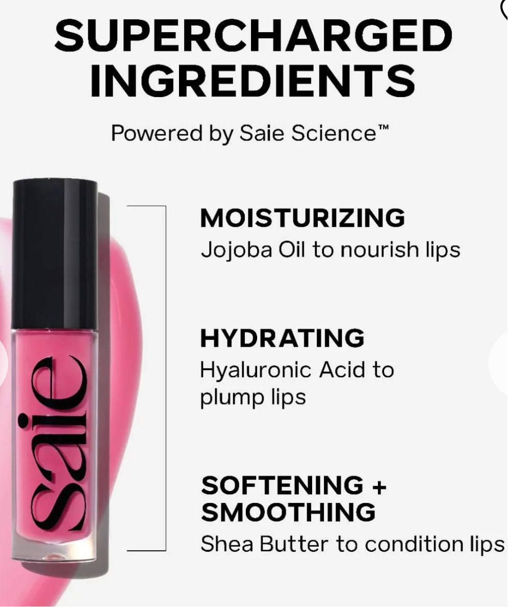 Saie-GLOSSYBOUNCE™ Lip Gloss Oil