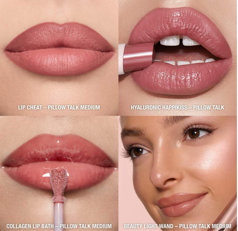 CHARLOTTE TILBURY- Pillow Talk Iconic Lip and Cheek Secrets Set