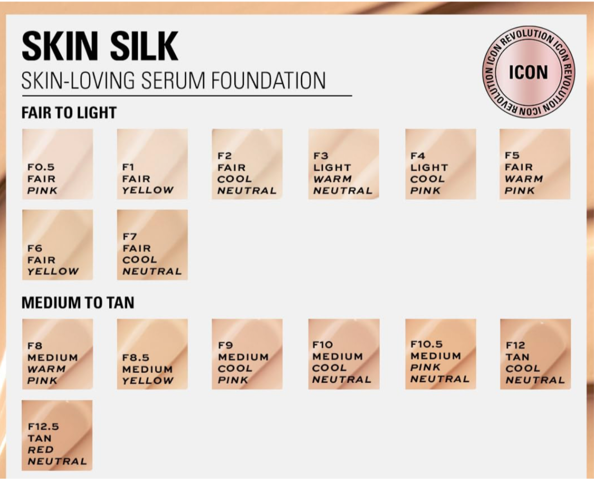 Revolution- Skin Silk Serum Foundation