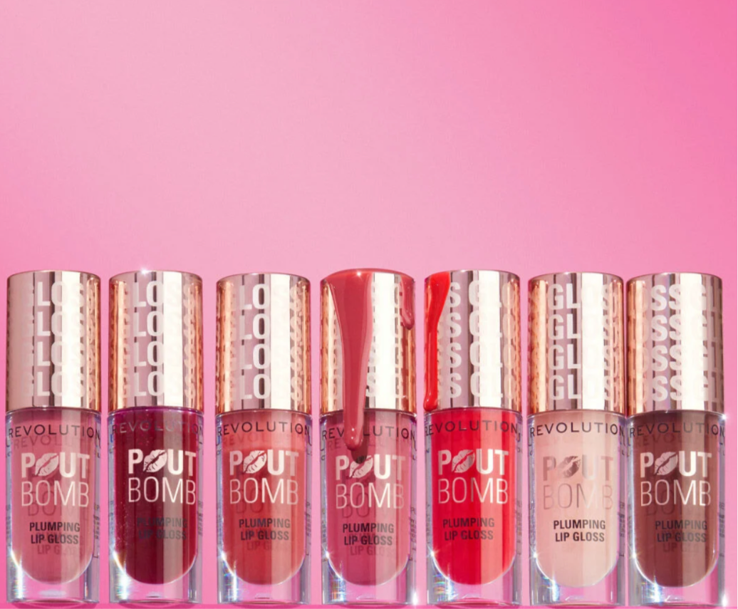 Revolution- POUT BOMB PLUMPING LIP GLOSS