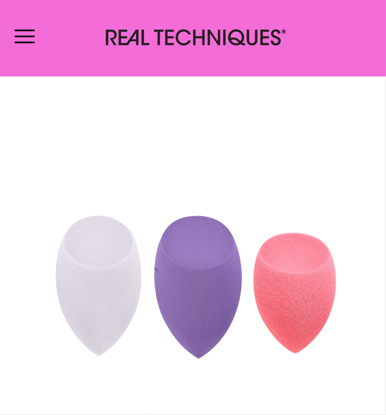 REAL TECHNIQUES®- LIMITED EDITION
blend + cleanse set
