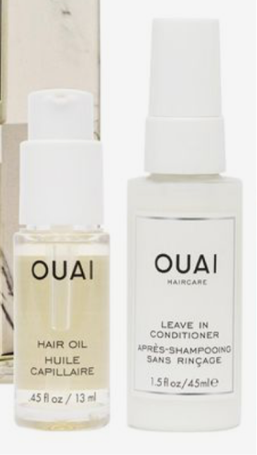 Ouai- Leave In Plus Hair Oil Set