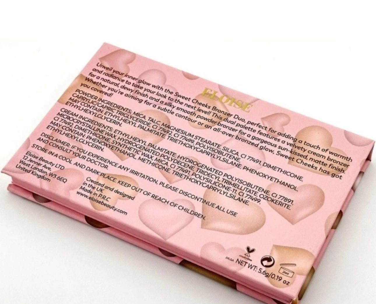 Eloise- Sweet Cheeks Bronzer Creamy/Powder Duo