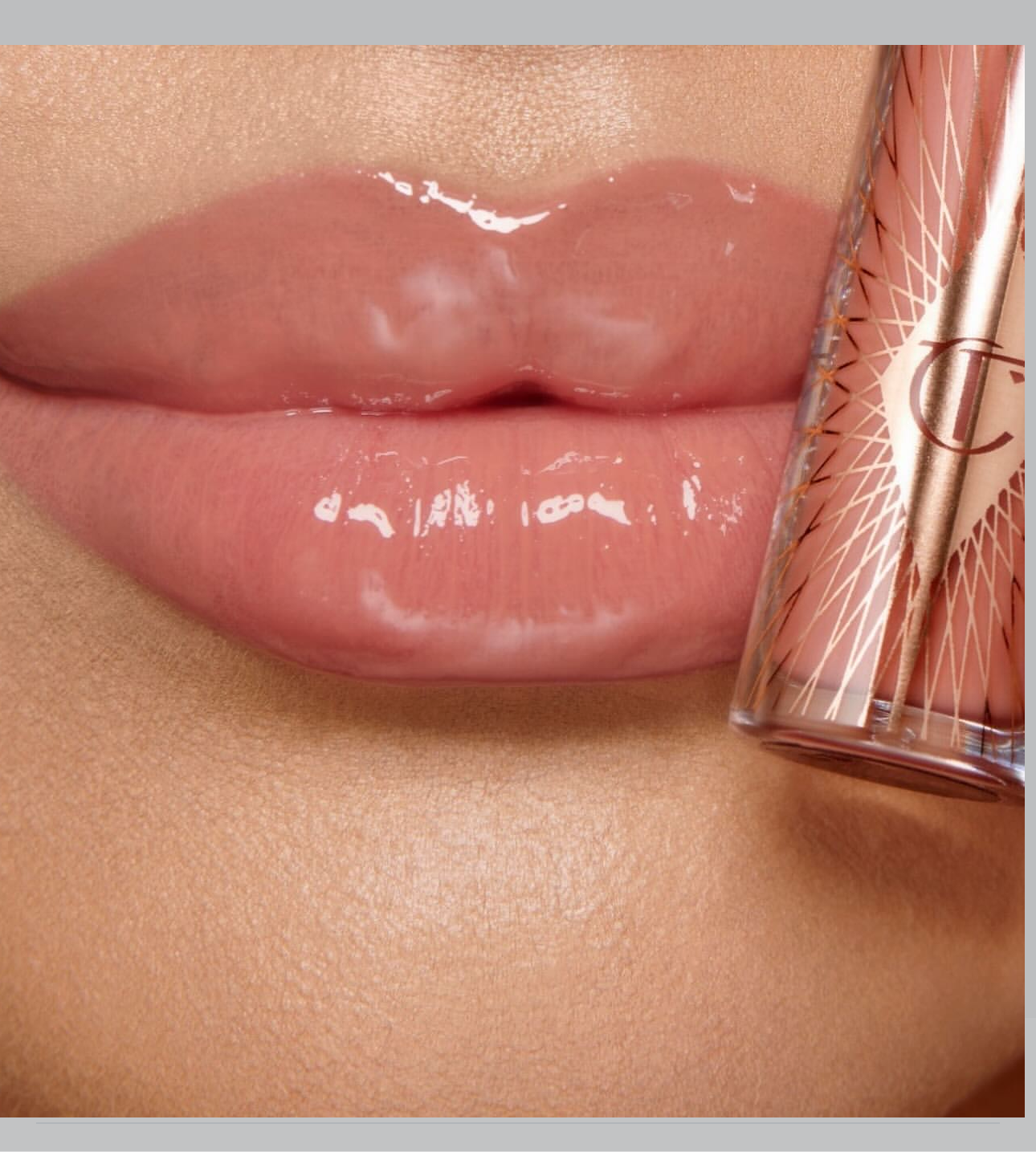 CHARLOTTE TILBURY-Mini Glossy Pink Lip Gloss + Lip Liner Set