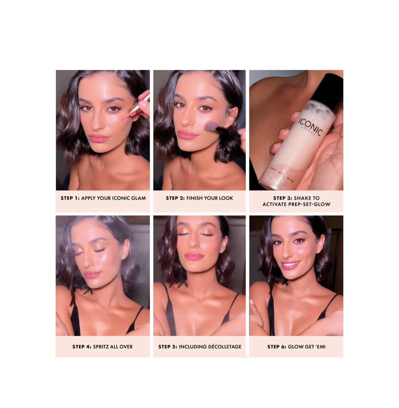 Iconic London- Prep-Set-Glow Hydrating Setting Spray