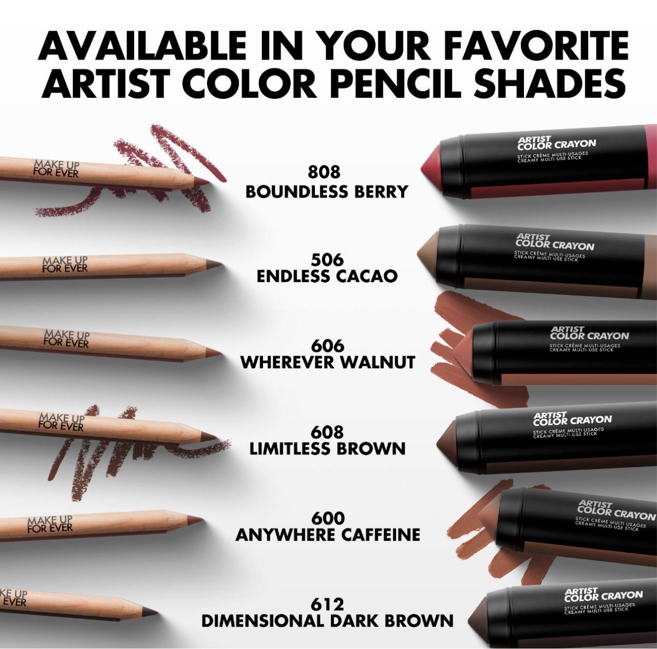 Make Up For Ever- Artist Color Crayon Waterproof Multi-Use Stick