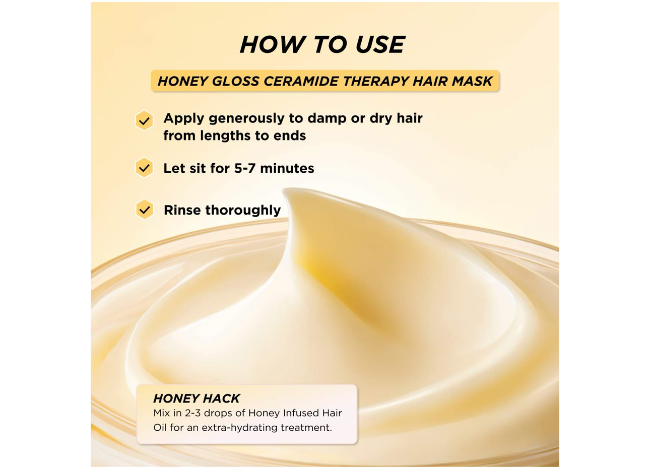 Gisou-Honey Gloss Ceramide Therapy Hair Mask