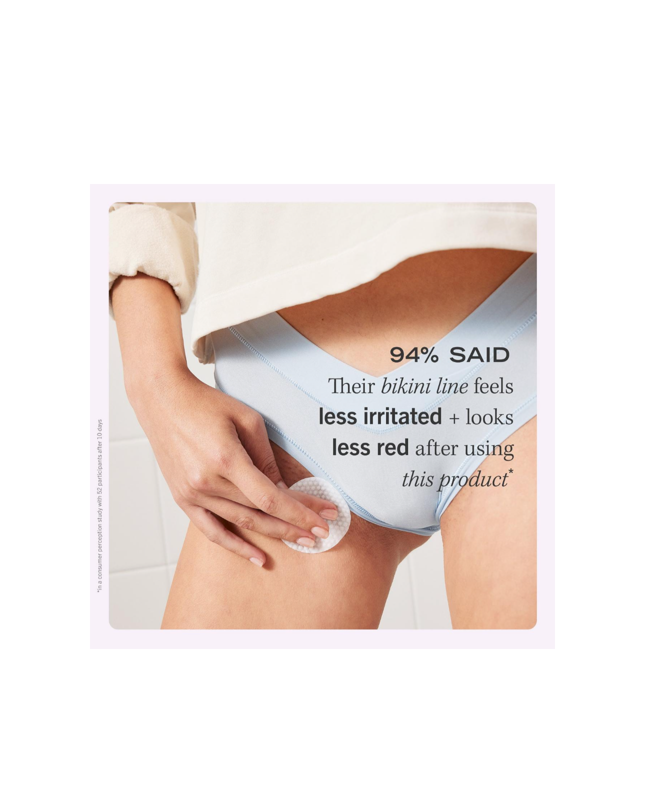 First Aid Beauty- Ingrown Hair Pads with BHA & AHA