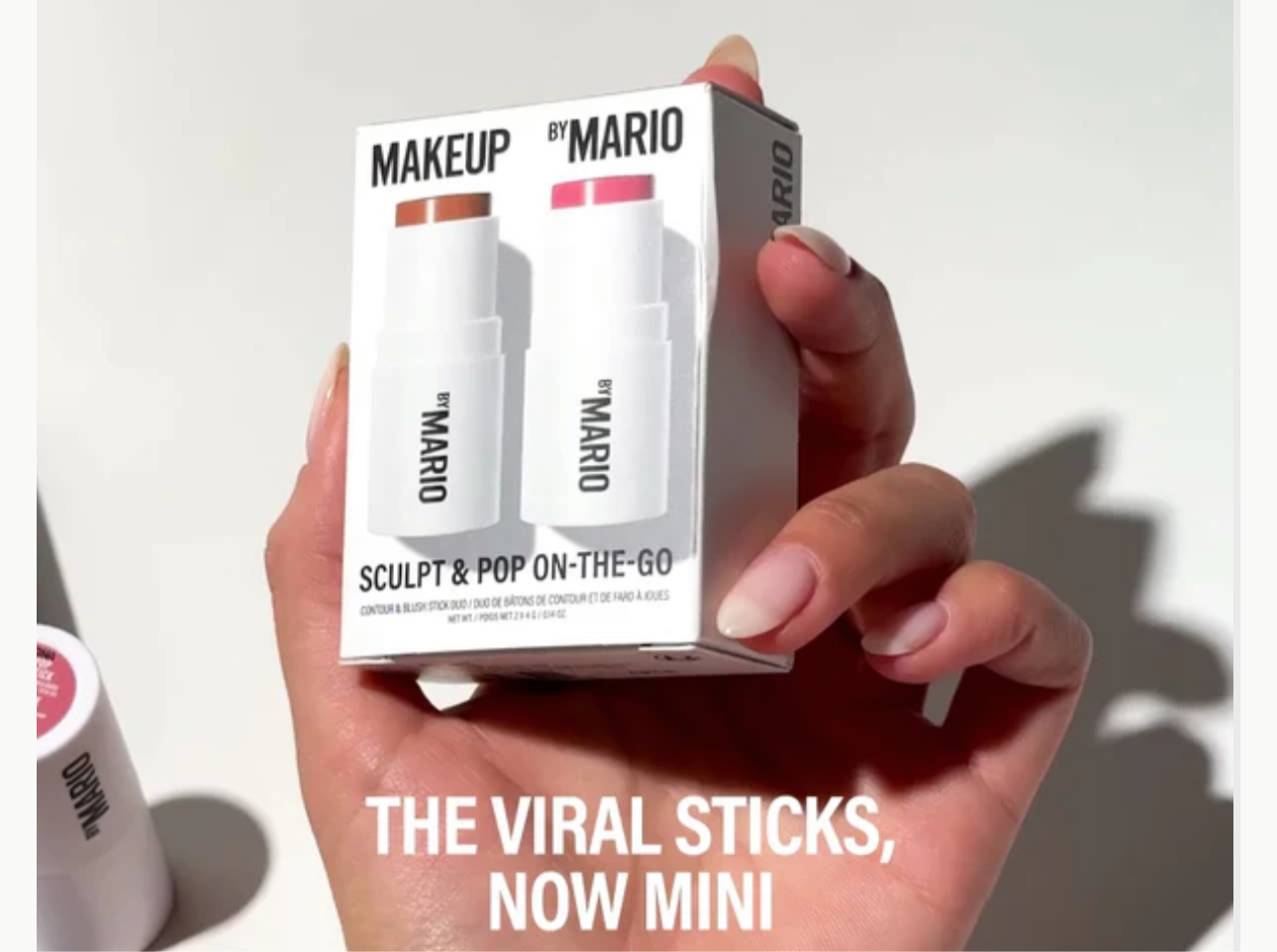MAKEUP BY MARIO- Minis SCULPT & POP ON-THE-GO (Blush & Shaping Stick)