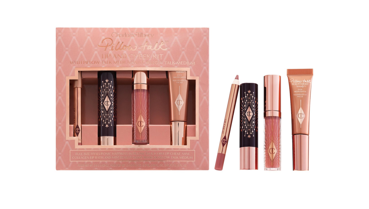 CHARLOTTE TILBURY- Pillow Talk Iconic Lip and Cheek Secrets Set