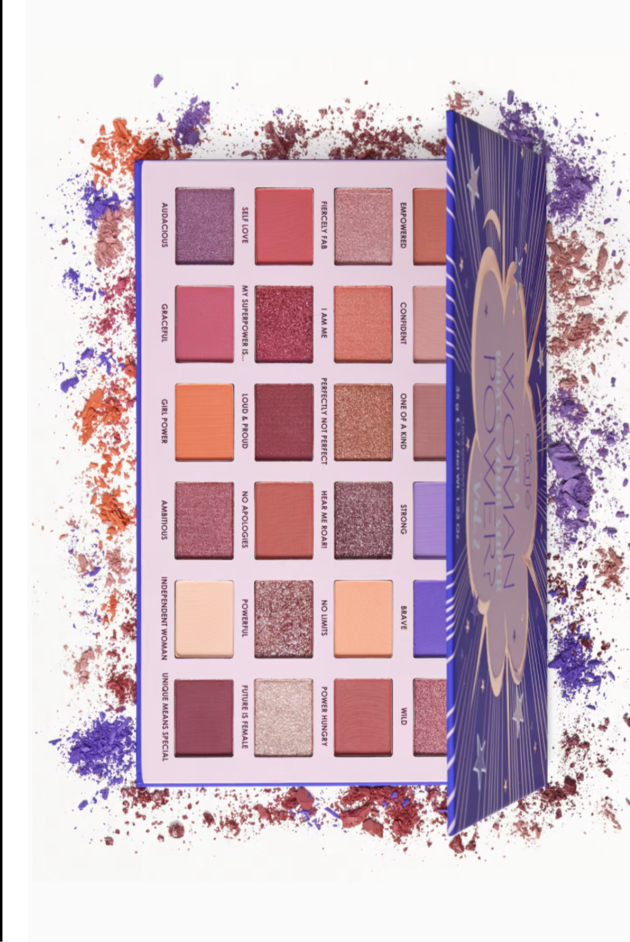 Ciaté London- I Am Woman Eyeshadow Palette, 24 Creamy and Highly Pigmented Shades