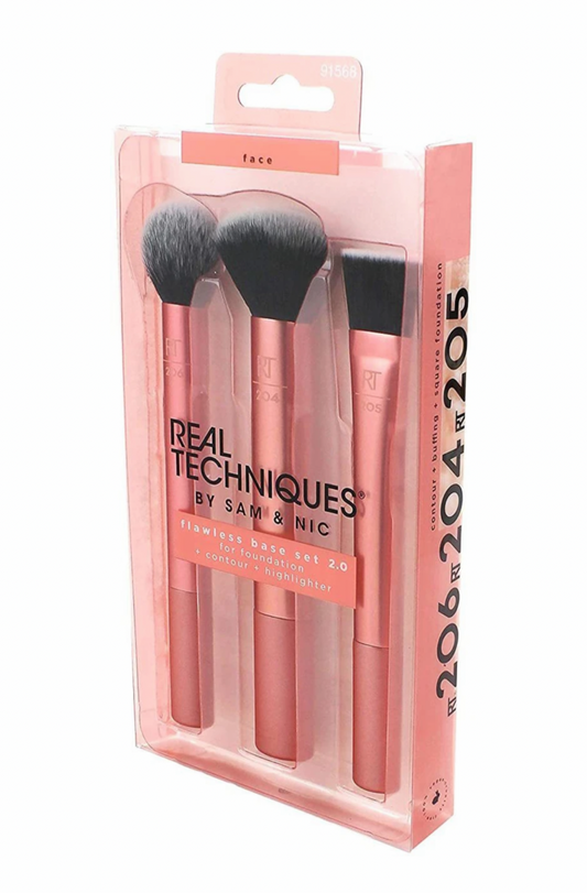 Real Techniques -Flawless Base Makeup Brush Kit