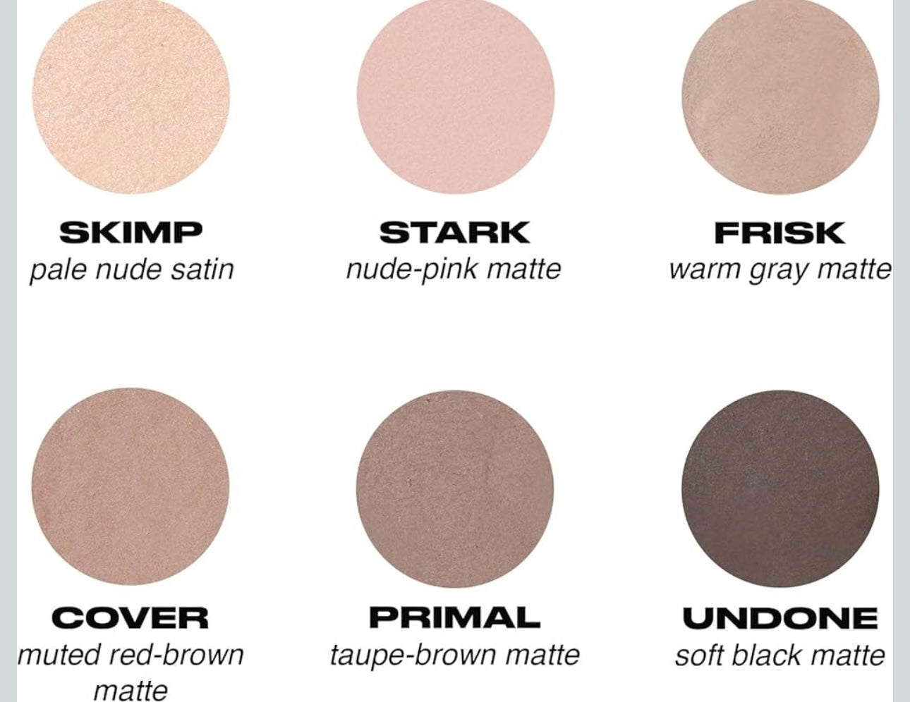 Urban Decay- Naked2 Basics Matte Neutral Eyeshadow Palette