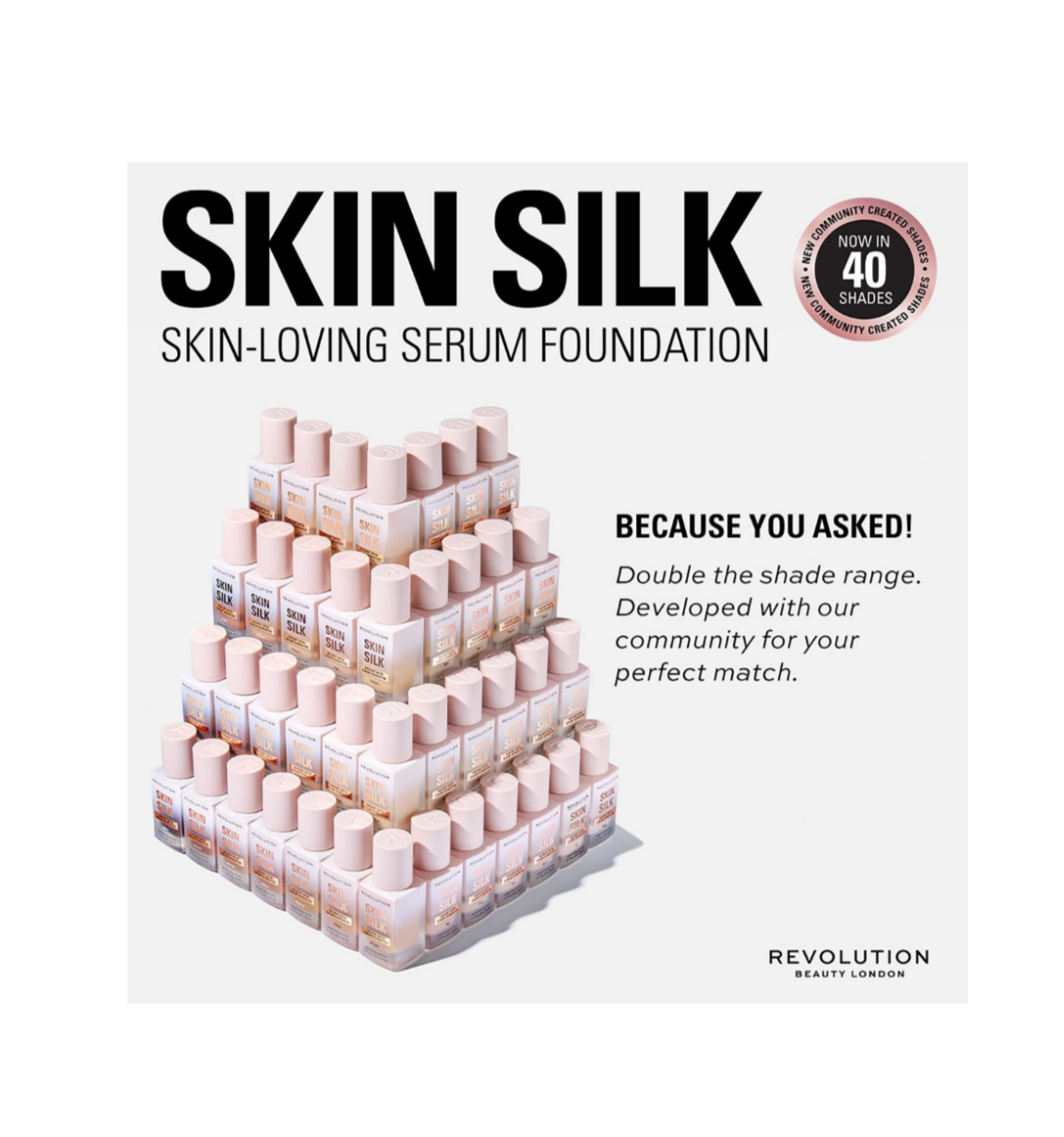 Revolution- Skin Silk Serum Foundation
