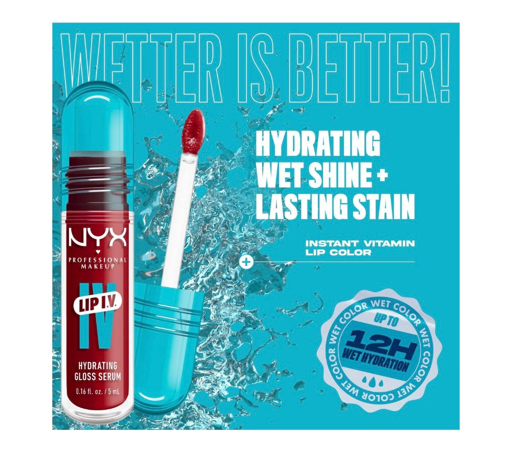 NYX- Lip IV Hydrating Gloss Stain