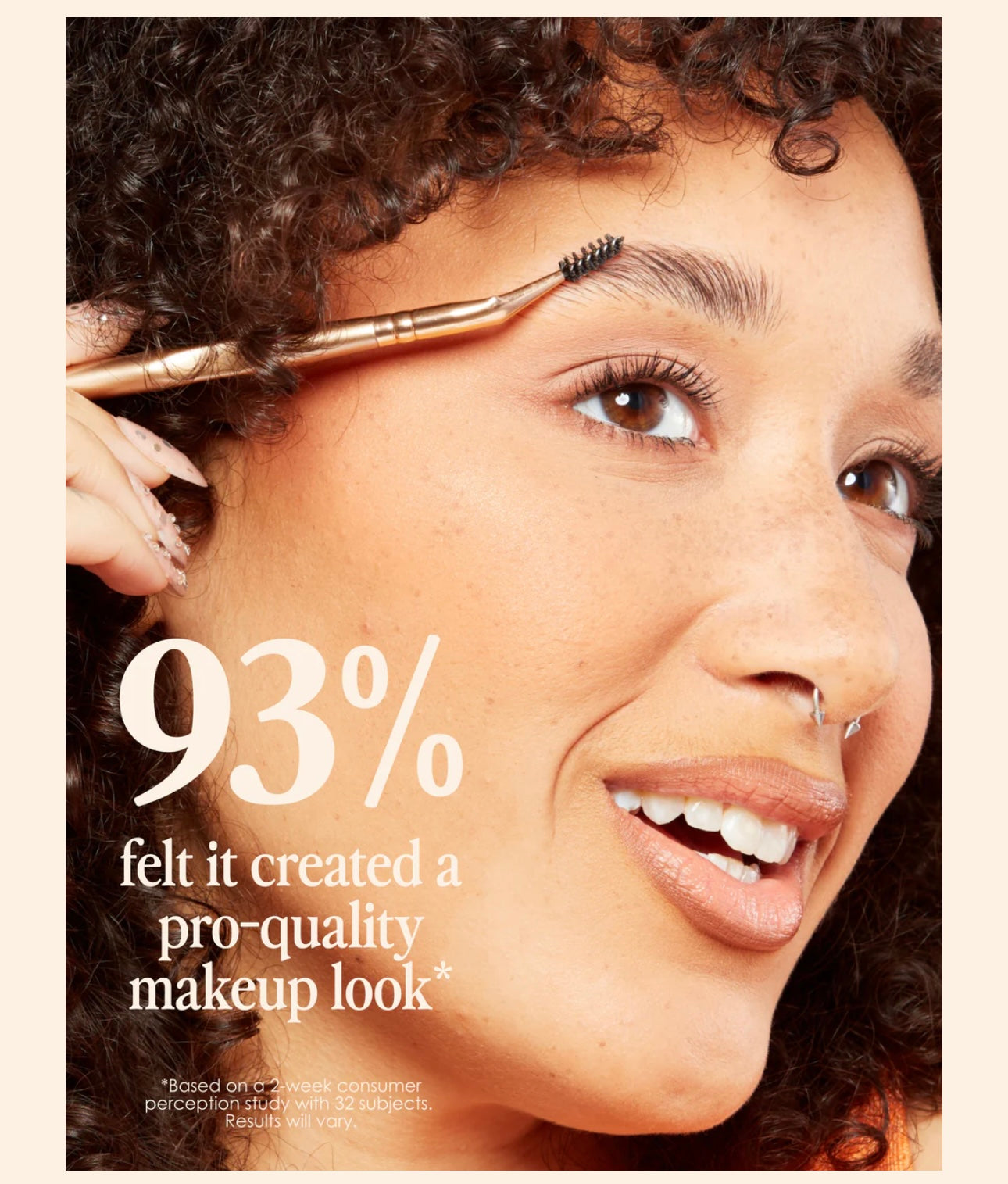 Grande Cosmetics-LAMINATE
Brow Styling Gel PLUS Brow Brush