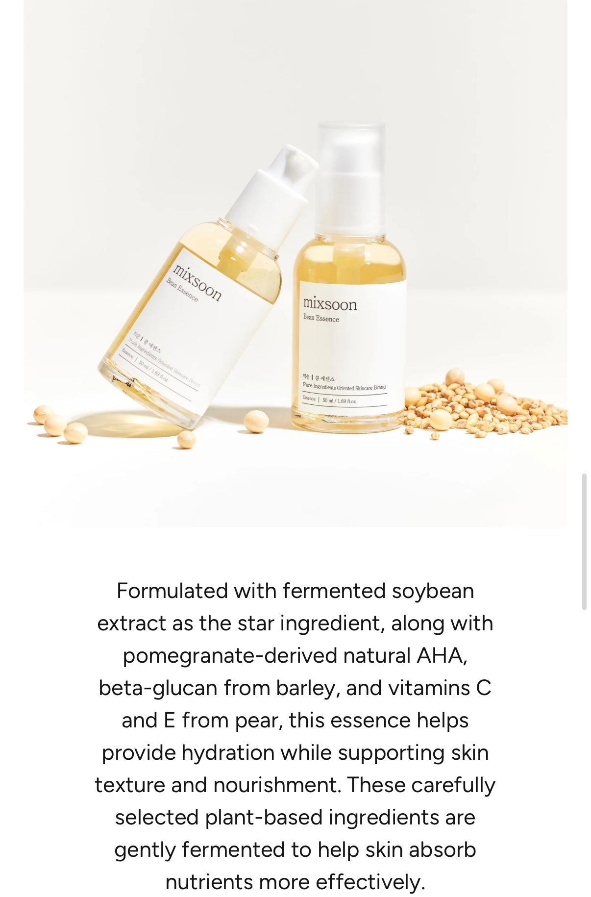 Mixsoon- Bean Essence Mini