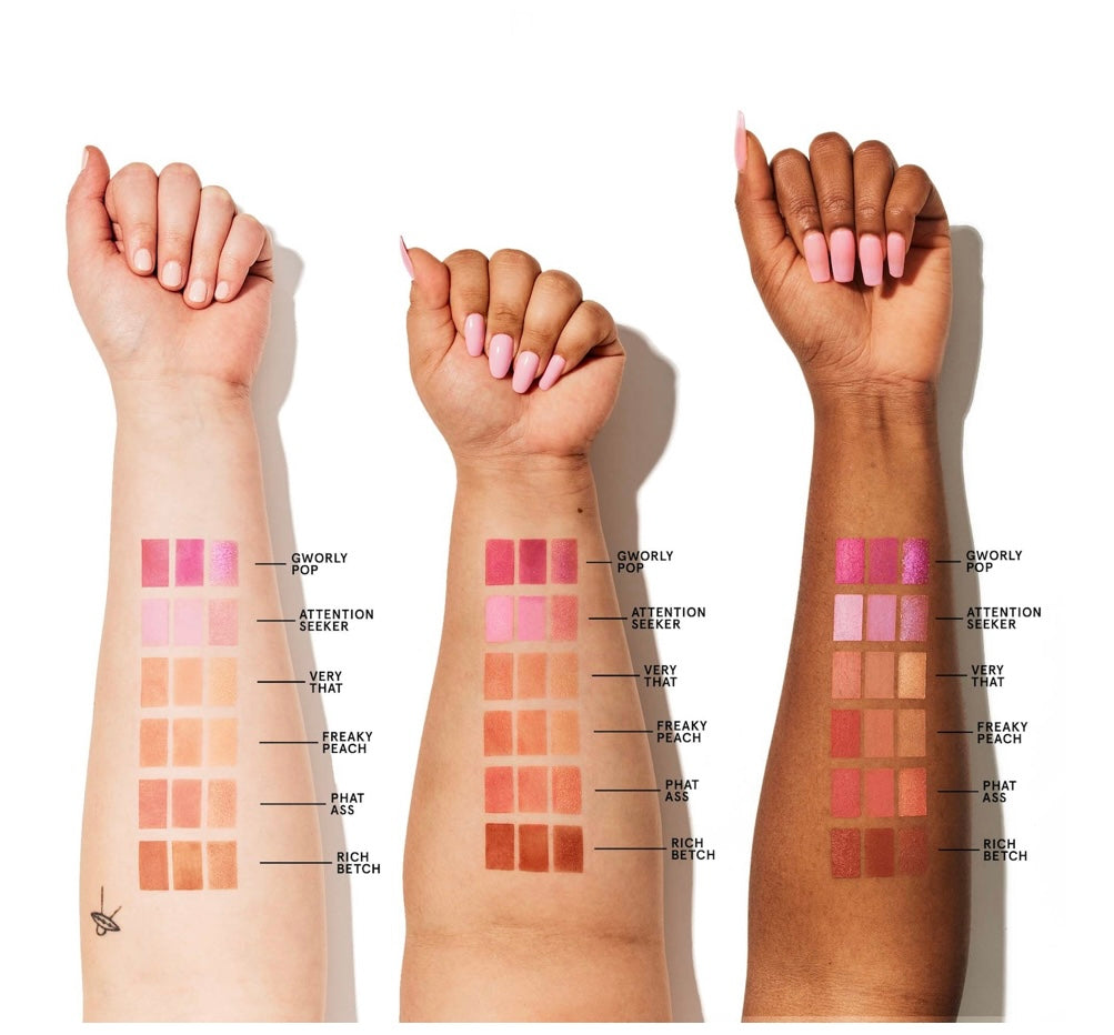 One Size- Cheek Clapper 3D Blush Trio Palette