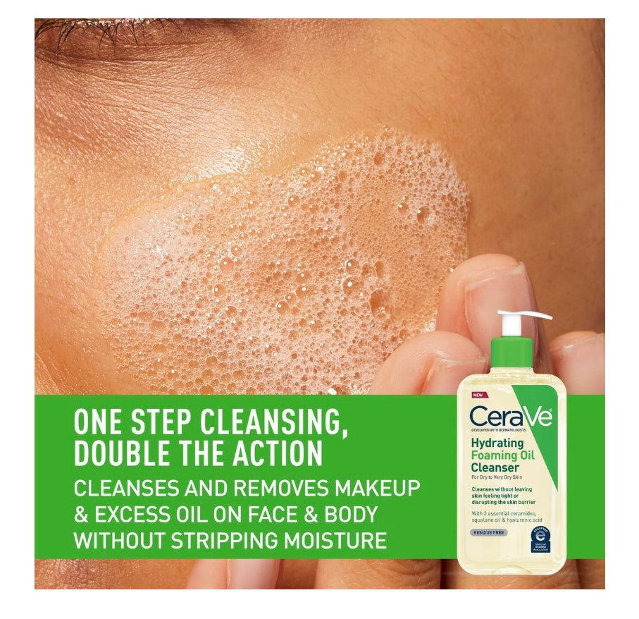 CeraVe- Hydrating Cleanser