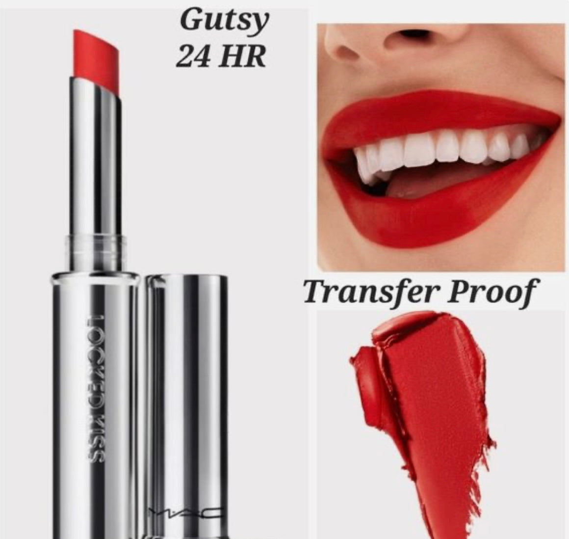 Mac-Locked Kiss 24h Lipstick