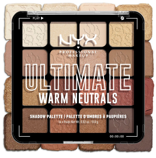 NYX- Ultimate Color Shadow Palette Warm Neutrals
