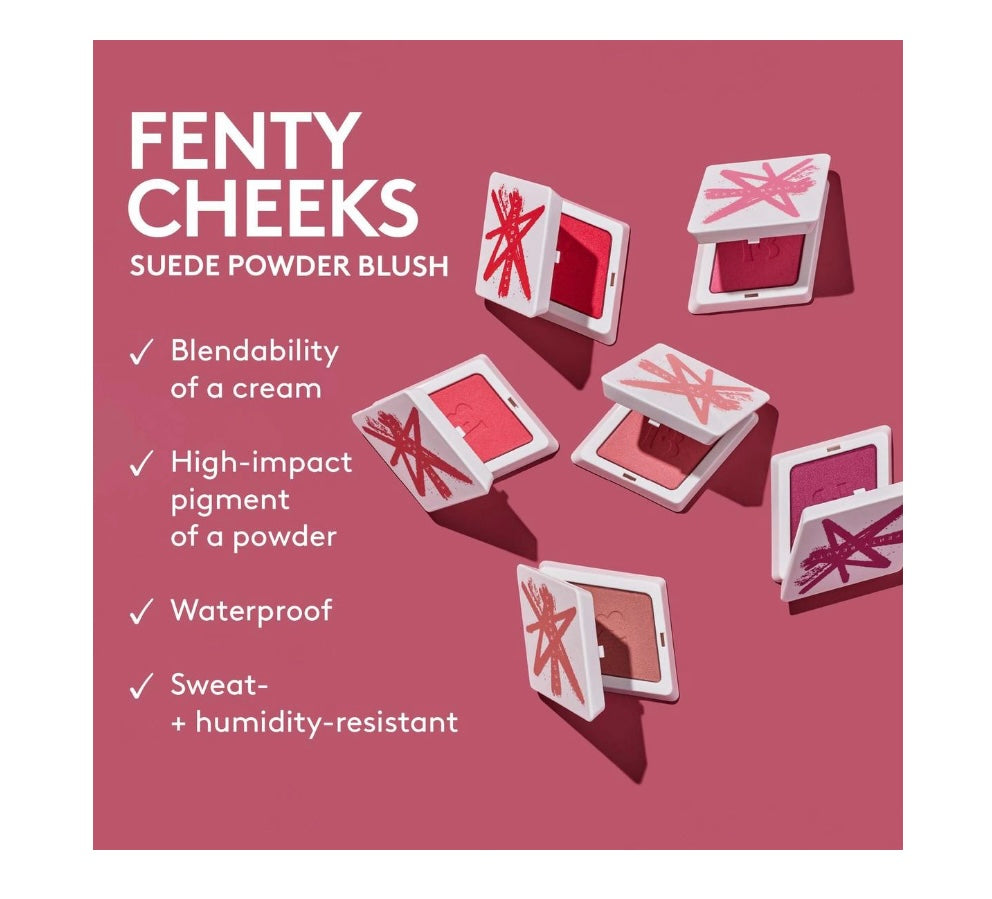 Fenty Beauty- Suede Waterproof Powder Blush