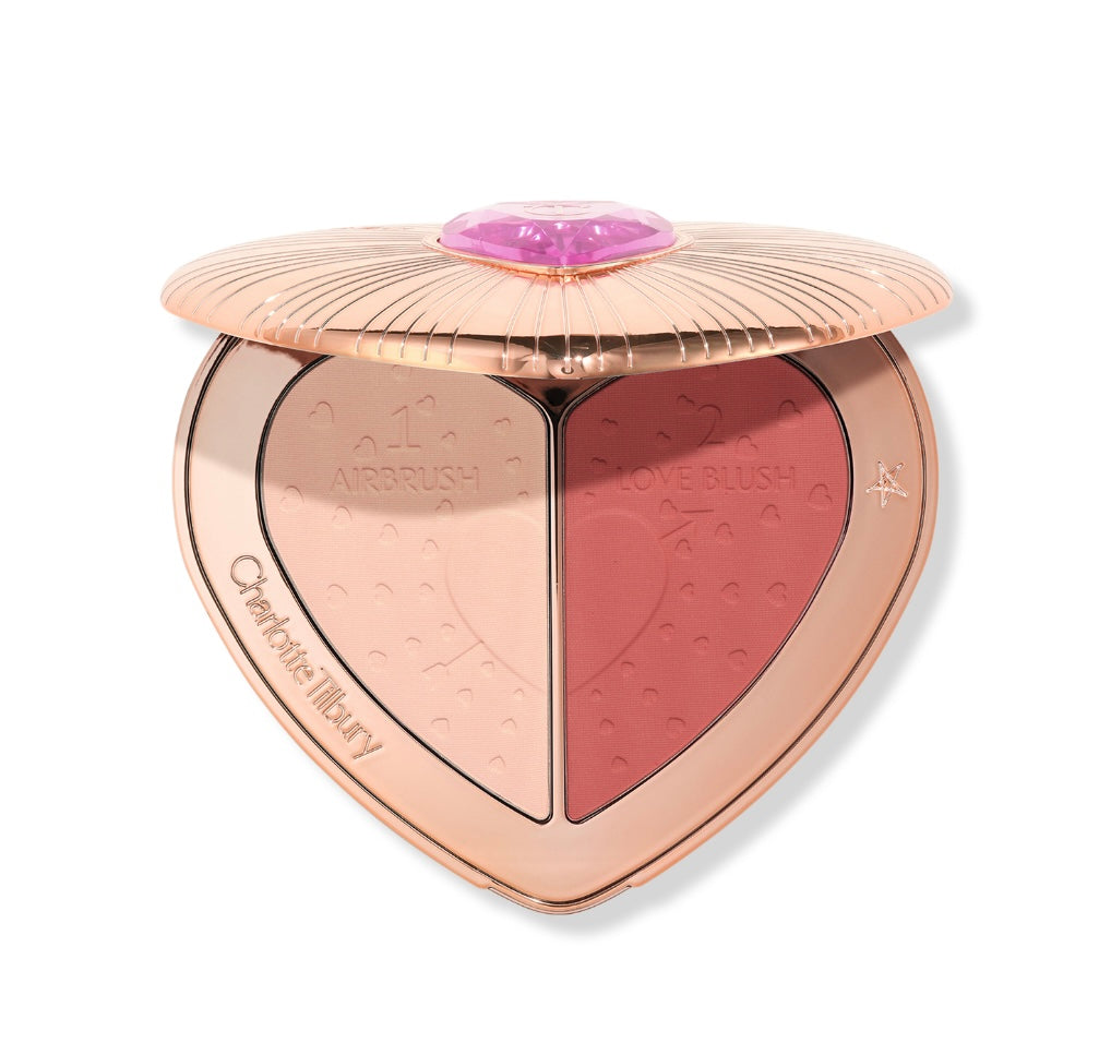 Charlotte Tilbury- Pillow Talk Beauty Soulmates Brighten & Blush Powder Palette