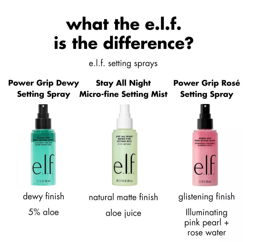 Elf- Power Grip Rosé Setting Spray