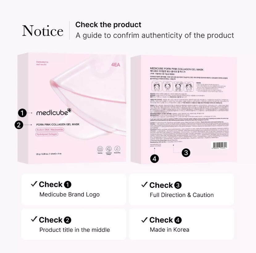 Medicube- PDRN Pink Collagen Gel Mask