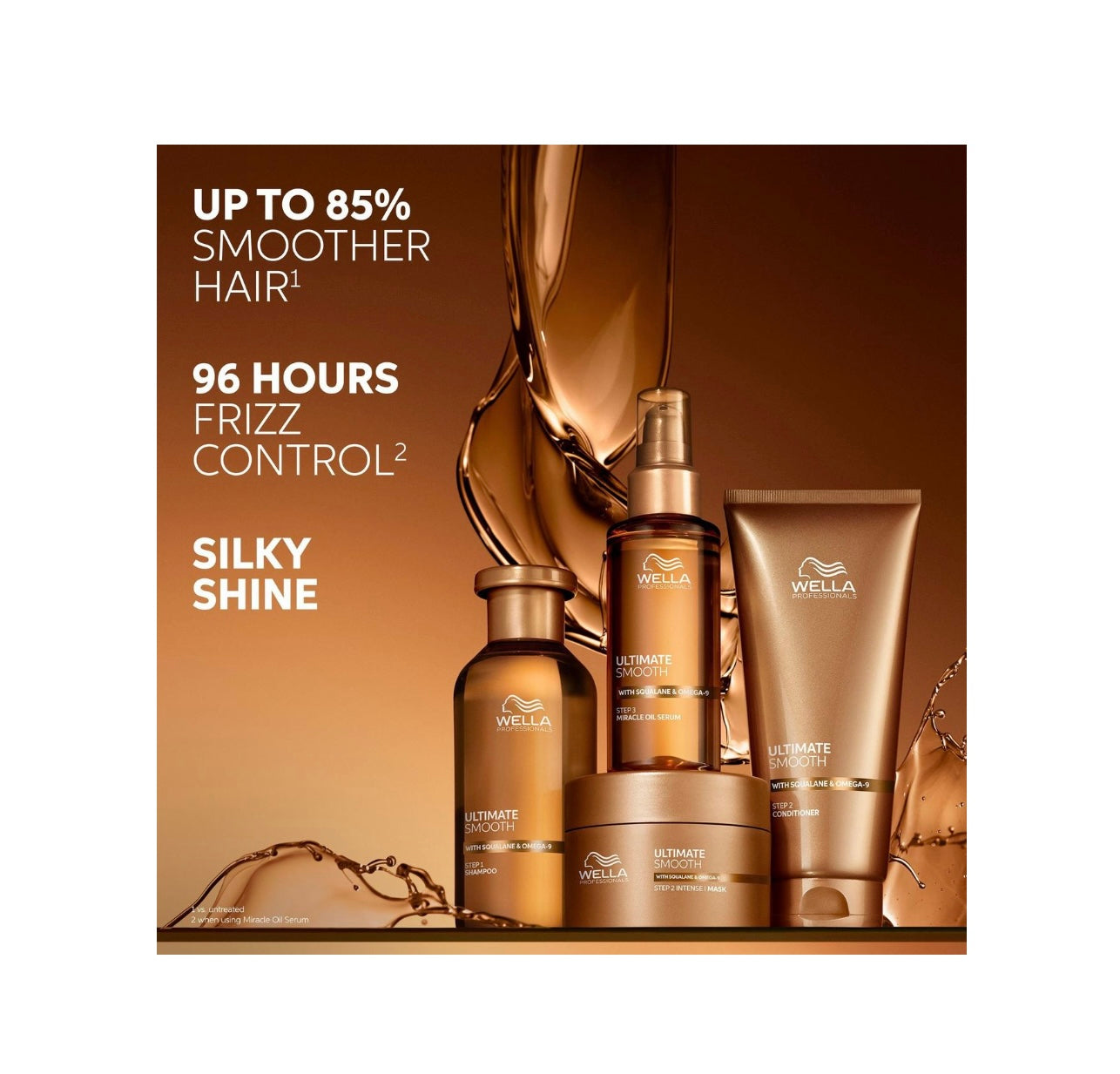 WELLA - ULTIMATE SMOOTH Miracle Hair Oil Serum