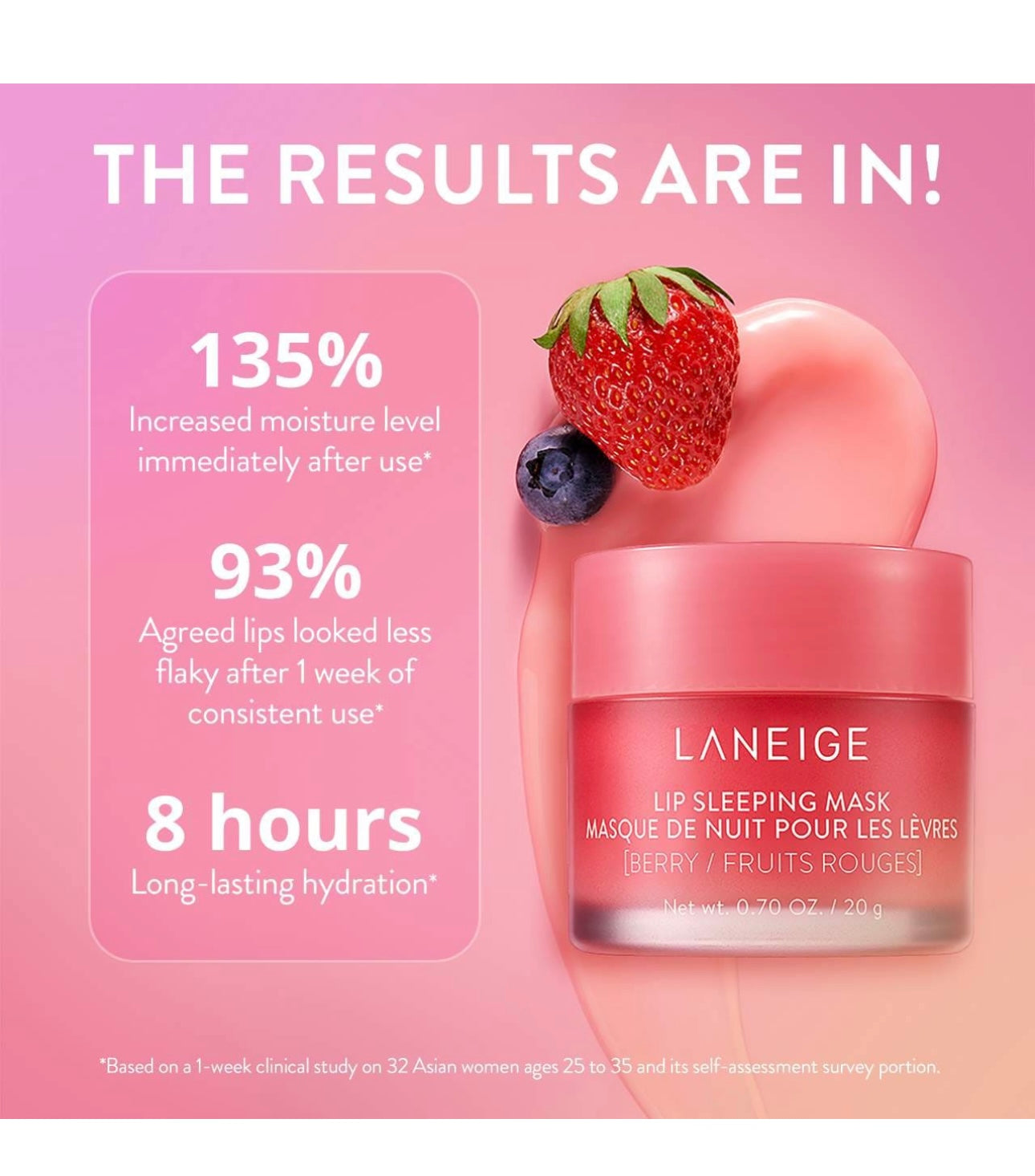 LANEIGE-Lip Sleeping Mask Intense Hydration with Vitamin C